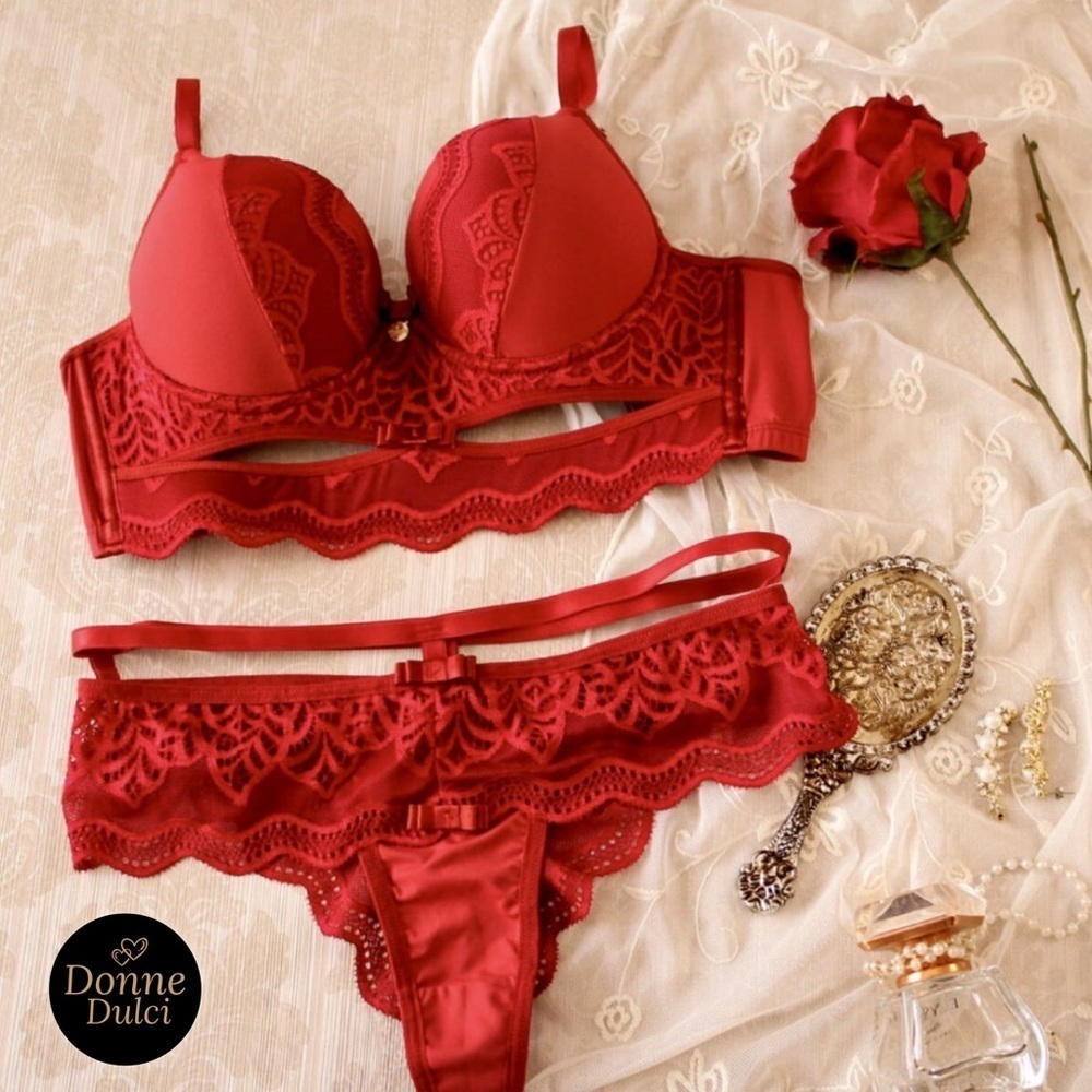 Serenade super push-up longline bra  &  cheeky panty set